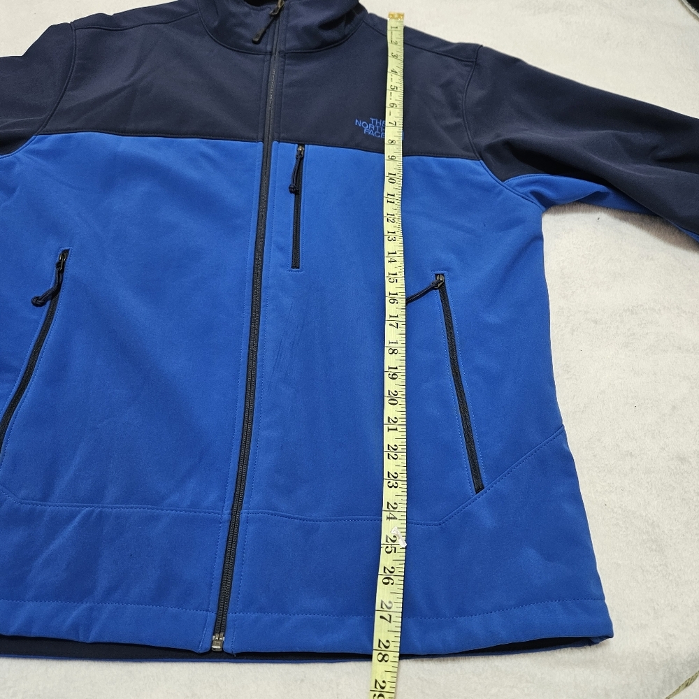 THE NORTH FACE Zip Soft Shell Apex Vionic Jacket Size L - Picture 11 of 12